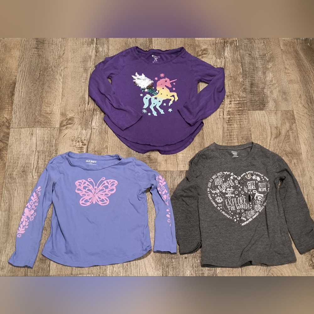 Girls Long Sleeve Shirtd